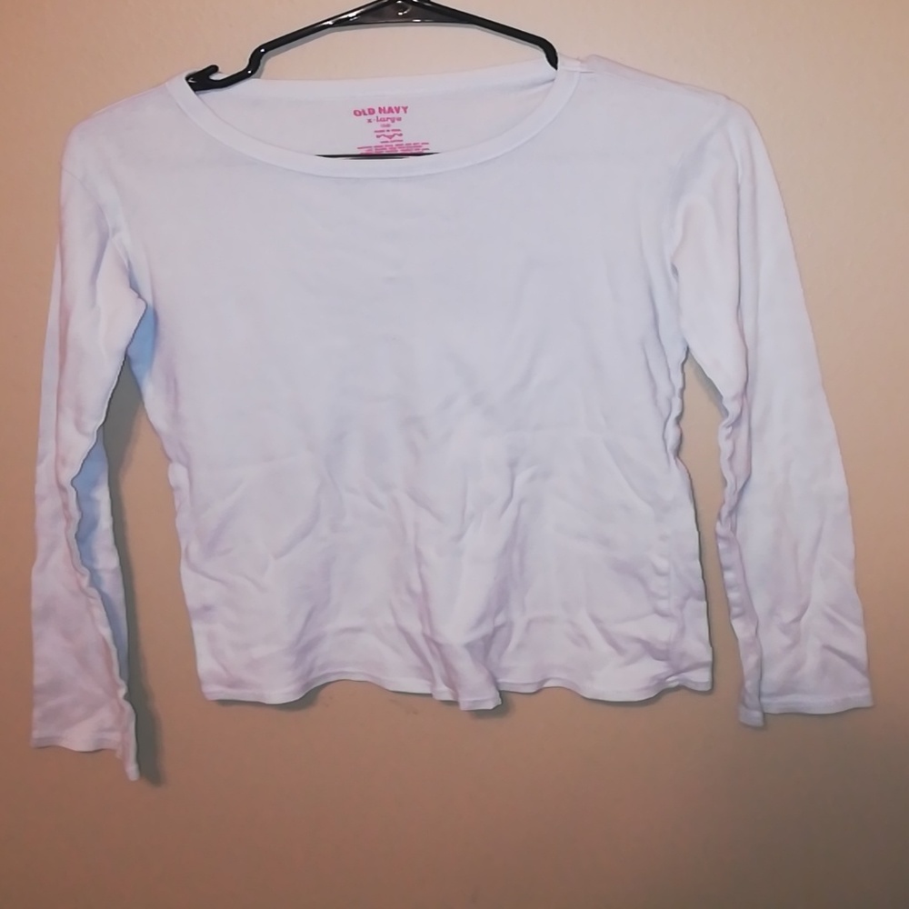 Long sleeve white shirt